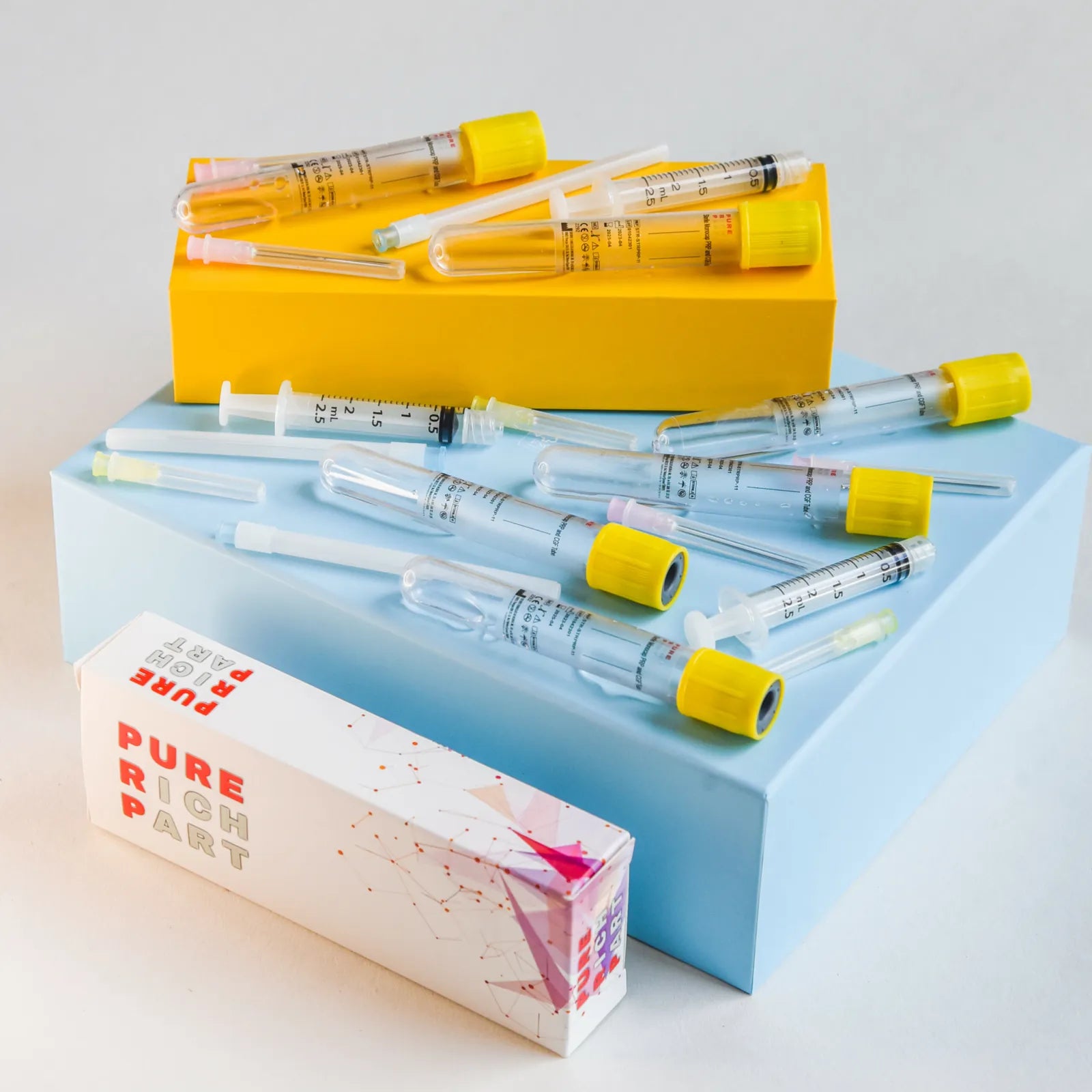 PRP Pure kit with tubes and accessories