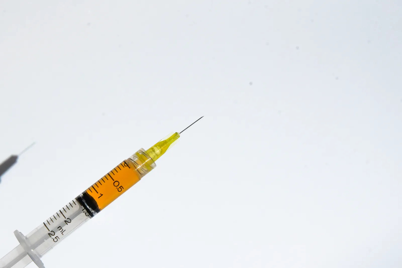 PRP syringe close up